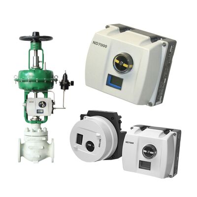 Valve de commande pneumatique à un seul siège Lanlin avec positionneur de soupape intelligent de la série ND7000 de Valmet Me-tso Neles