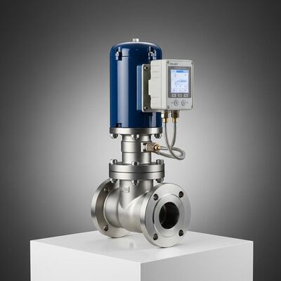 Valve de commande pneumatique à un seul siège Lanlin avec positionneur de soupape intelligent de la série ND7000 de Valmet Me-tso Neles