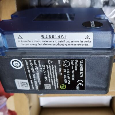 le samson regula du positionneur 4708 commandent des robinets d'arrêt sphériques 3241with 3277 d'actionneur pneumatique et de Masoneilan SVI2 21113111 valve