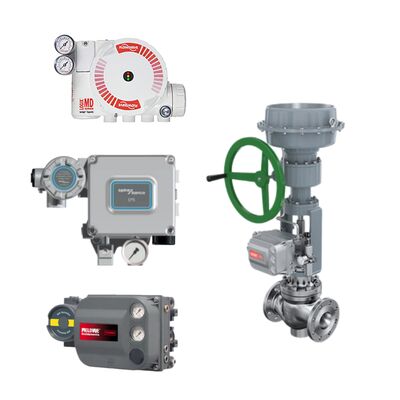 Contrôleur pneumatique Spirax Sarco EP6 et Flowserve 3200MD Positionneur de vanne pneumatique numérique Fisher haute performance DVC2000 DVC6200