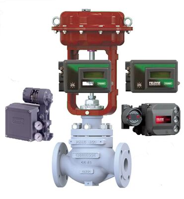 Contrôleur pneumatique Spirax Sarco EP6 et Flowserve 3200MD Positionneur de vanne pneumatique numérique Fisher haute performance DVC2000 DVC6200