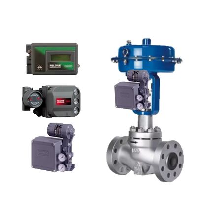 Contrôleur pneumatique Spirax Sarco EP6 et Flowserve 3200MD Positionneur de vanne pneumatique numérique Fisher haute performance DVC2000 DVC6200
