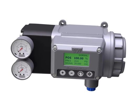 Chuan Yi HPF Vanne de régulation chemisée au fluor Positionneur SVI Masoneilan Fluide gazeux volatil et corrosif