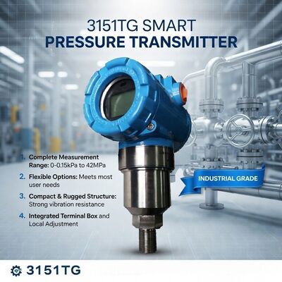 Stock SAIC 3151TG 3151GP 3151AP 1151GP 1151AP Chine OEM filetage Transmetteur de pression numérique intelligent HART