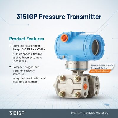 Stock SAIC 3151TG 3151GP 3151AP 1151GP 1151AP Chine OEM filetage Transmetteur de pression numérique intelligent HART