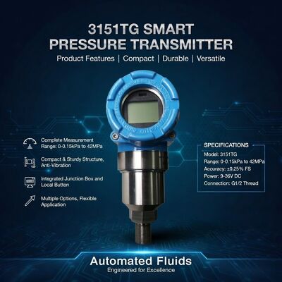 Capteur transmetteur de pression 3151TG 3151GP 3151AP 1151GP 1151AP Transmetteur de pression intelligent avec écran LCD