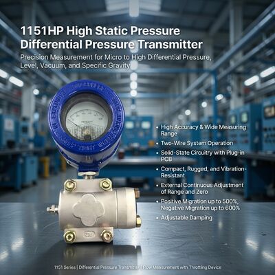 Chine SAIC 3151HP 3151DR 3151DP 1151HP 1151DR 1151DP Transmetteur de pression différentielle numérique à vapeur de gaz liquide