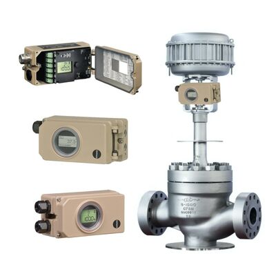 Vanne de régulation cryogénique CHUAN YI H100 avec positionneur Samson 3730 pour le pétrole, le gaz, la thermique et les fluides à basse température