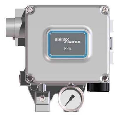 Pneumatic Control Valve and Stock FISHER DVC6200 Controller and Electro-Pneumatic Positioner Spiraxsarco EP6SLS1-A and SP7