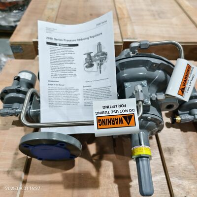 Fisher de gaz pneumatique moyen de 133 valve réduisant la pression régulateurs de pression de série