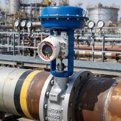 China Buttfy Control Valve with Flowserve Logix 420-47-W1D-10 Industrial Valve Positioner for Oil and Gas Pipeline
