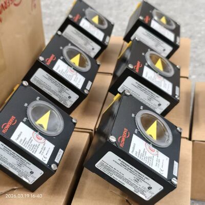 Vanne de contrôle chinoise avec positionneur de vanne électropneumatique analogique FLOWSERVE PMV et boîte de commutation F5 neuves et originales en stock