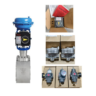Soupape Flowserve chinoise neuve en stock, à simple et double effet, positionneur pneumatique Flowserve PMV P5/EP5, régulateur F5-NAM et 67CFR