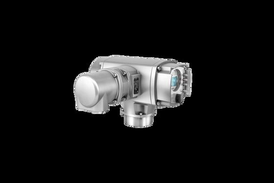 Ventilateur de papillon à triple excentrique avec actionneur électrique de la série AUMA SA SQ pour le contrôle des fluides