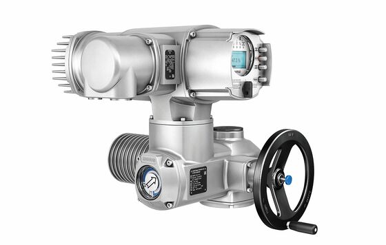 Ventilateur de papillon à triple excentrique avec actionneur électrique de la série AUMA SA SQ pour le contrôle des fluides