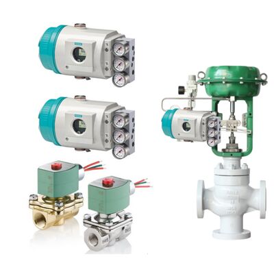 Siemens SIPART PS2 6DR5125 Intelligent Digital Valve Positioner Controller with ASCO Solenoid Valves