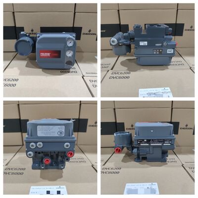 Contrôleur de vanne intelligent FIELDVUE DVC6200 de Fisher 67CFR Régulateur de filtre pneumatique Chine OEM Vanne de commande pneumatique