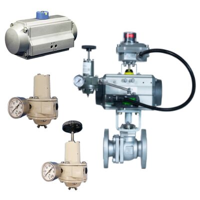 Actionneur rotatif pneumatique KOSO 6300RC pour pipeline de gaz naturel pétrochimique industriel