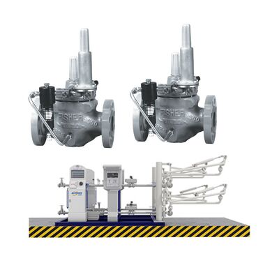 Nouveau régulateur de réduction de pression de la série Emerson Fisher EZR à grande capacité pour usage industriel