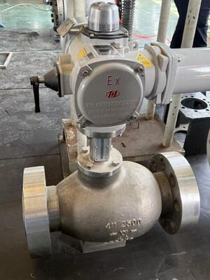 Contrôle électrique Fabricant de soupapes à bille de papillon avec actionneur électrique de la série AUMA SA SAR SQ SQR