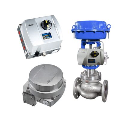Supcon série LN81 soupape de commande à un siège avec Valmet Me-sto Neles ND9000 positionneur de soupape intelligent