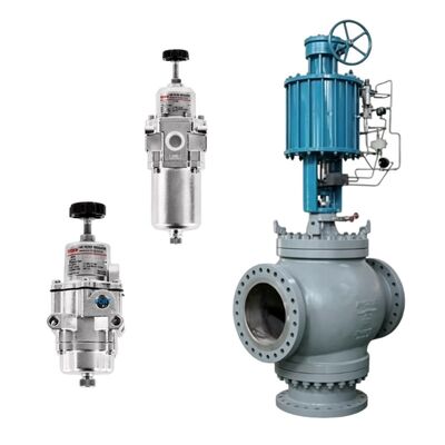 Valve de mélange de détournement Wuzhong 3 voies ACT avec régulateur de filtre YT Rotork pour l'énergie thermique pétrochimique