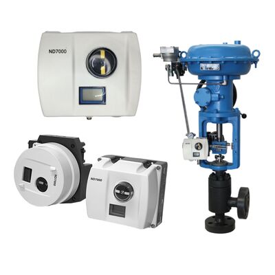 Valve de commande d'instruments Wuzhong avec positionneur de valve intelligent de la série ND7000 de Valmet Me-tso Neles