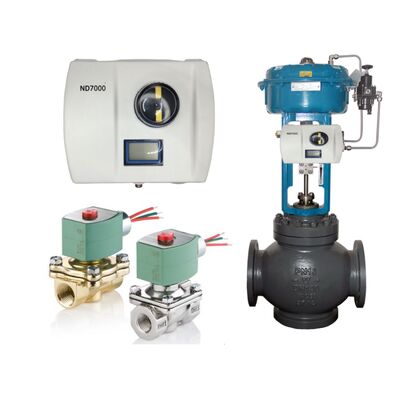Valve de commande Wuzhong avec valve de positionnement de commande intelligente ND7000 de Valmet Me-sto Neles et valve solénoïde ASCO
