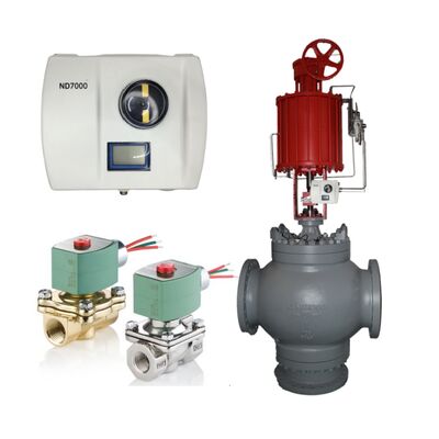 Valve de commande Wuzhong avec valve de positionnement de commande intelligente ND7000 de Valmet Me-sto Neles et valve solénoïde ASCO