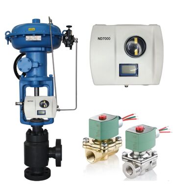 Valve de commande Wuzhong avec valve de positionnement de commande intelligente ND7000 de Valmet Me-sto Neles et valve solénoïde ASCO