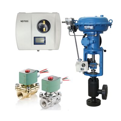 Valve de commande Wuzhong avec valve de positionnement de commande intelligente ND7000 de Valmet Me-sto Neles et valve solénoïde ASCO