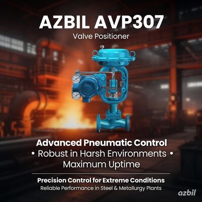 Asbil AVP307 Positionneur numérique de soupape pneumatique avec contrôle de microprocesseur de communication HART et protection IP66