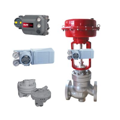 Vanne de commande pneumatique Samson et positionneur de vanne de commande numérique intelligent Masoneilan SVI2 et contrôleur électropneumatique 4700E fiable et Samson 3730-3