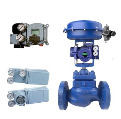 Vanne de régulation pneumatique Spiraxsarco et positionneur de vanne de régulation Masoneilan SVI2 et contrôleur électropneumatique fiable 4700E et positionneur FOXBORO SRD991