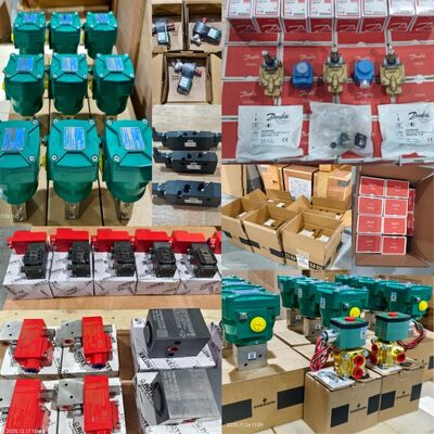 Le régulateur de la position de la soupape numérique F-isher DVC6200 FIELDVUE HART Smart Valve Positioner Control avec soupape solénoïde ASCO 2 Way