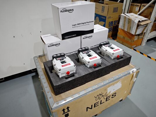 Positionneur de vanne numérique Flowserve Logix 3800 3800E, haute précision, pièces de vanne de contrôle fiables, en Stock