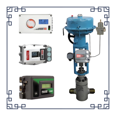 Contrôleur de vanne à bille de commande pneumatique DVC6200 DVC2000 et électrovanne ASCO et positionneur de vanne FLOWSERVE 3200MD 520MD 3800MD
