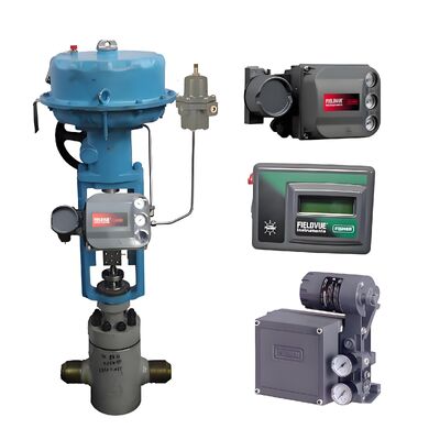 Contrôleur de vanne à bille de commande pneumatique DVC6200 DVC2000 et électrovanne ASCO et positionneur de vanne FLOWSERVE 3200MD 520MD 3800MD