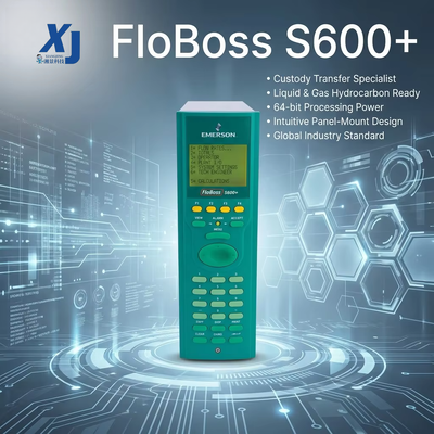 FloBoss S600+ Flow Calculator Industrial Flow Computer Custody Transfer Gas Liquid Process Flow Controller