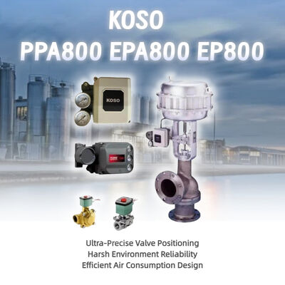 Vente à chaud OEM original KOSO Positionneur de soupape électro-pneumatique de haute précision PPA800 EPA800 EP800