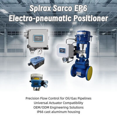 Partie de remplacement de positionneur Spirax Sarco EP6 électro-pneumatique de haute précision Compatible Actuateurs de différentes marques