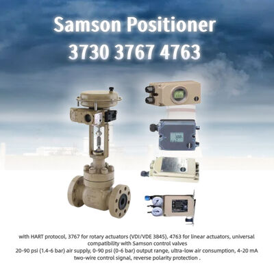 Tout neuf électro-pneumatique numérique à l'épreuve de l'explosion positionneur Samson 3730 3767 4763 Chinese Pneumatic Valve