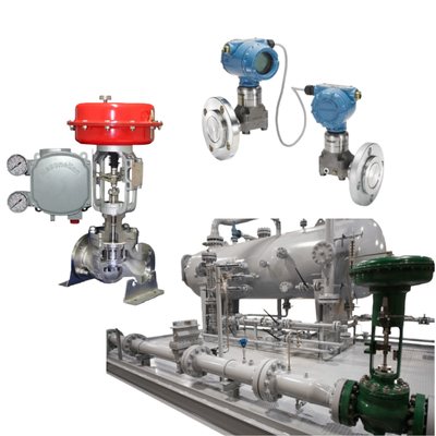 Contrôleur Masoneilan SVI1000 haute fiabilité et transmetteur de pression coplanaire standard HART 4-20 MA Rosemount-e 3051C/3144P utilisé dans le secteur du pétrole et du gaz