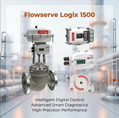 Flowserve Logix 1500 Intelligent protocole HART positionneur de vanne numérique contrôle de débit huile industrie chimique