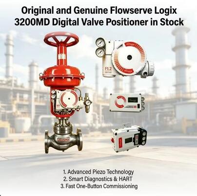 Le positionneur de soupape numérique Flowserve Logix 3200MD est en stock.