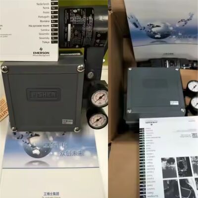 F-isher 3582i Positionneur de soupape électro-pneumatique Prix compétitif Livraison rapide