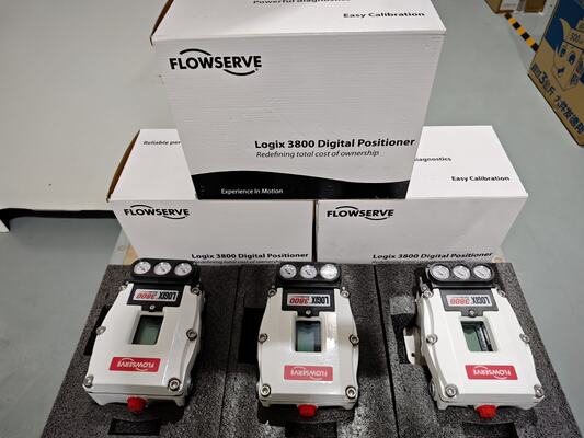 Positionneur de vanne numérique Flowserve Logix 3800 3800E, haute précision, pièces de vanne de contrôle fiables, en Stock