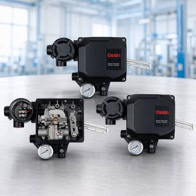 TISSIN TS600L Positionneur de soupape pneumatique 4 20mA IP66 Appareil d'actionnement industriel à l'eau
