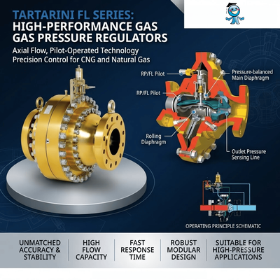 Régulateur de pression de gaz de distribution de gaz naturel