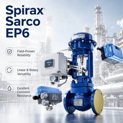Spirax Sarco EP6 électro-pneumatique Positionneur Partie de remplacement Compatible Actuateurs de différentes marques